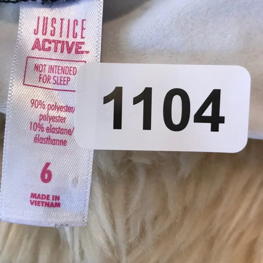 Justice workout pants